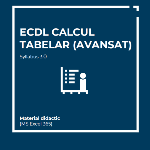 ICDL Excel Avansat 365 (format electronic in romana)